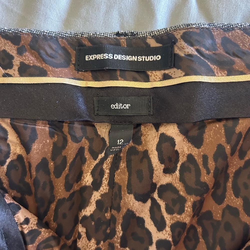 Express Design Studio Editor Wool Pants (Lined) - image 4